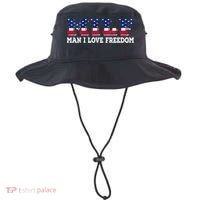 MILF Man I Love Freedom Funny Patriotic Bucket Hat thumb 0