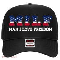 MILF Man I Love Freedom Funny Patriotic Hat thumb 0