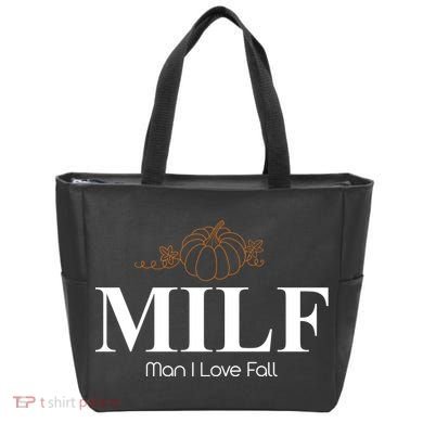 MILF Man I Love Fall October Lover Tote Bag
