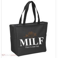 MILF Man I Love Fall October Lover Tote Bag thumb 2