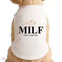 MILF Man I Love Fall October Lover Doggie Tank thumb 0