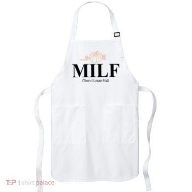 MILF Man I Love Fall October Lover Apron
