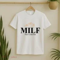 MILF Man I Love Fall October Lover T-Shirt thumb 2