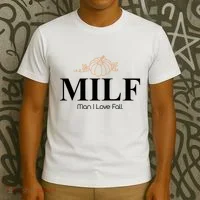MILF Man I Love Fall October Lover T-Shirt thumb 3