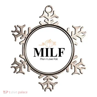 MILF Man I Love Fall October Lover Ornament