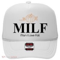 MILF Man I Love Fall October Lover Hat thumb 0