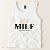 MILF Man I Love Fall October Lover Tank Top thumb 2