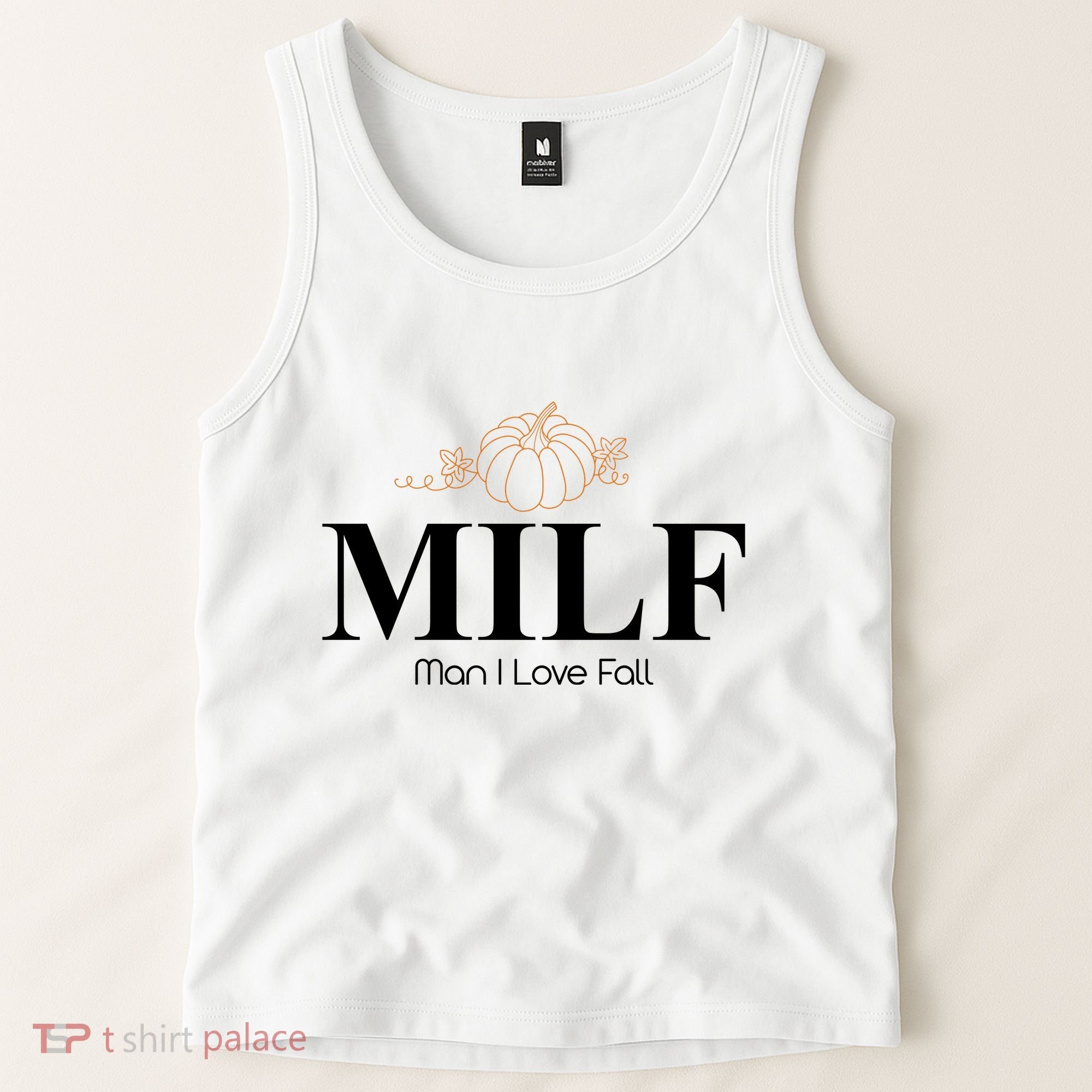 MILF Man I Love Fall October Lover Tank Top
