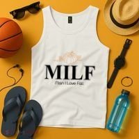 MILF Man I Love Fall October Lover Tank Top thumb 4