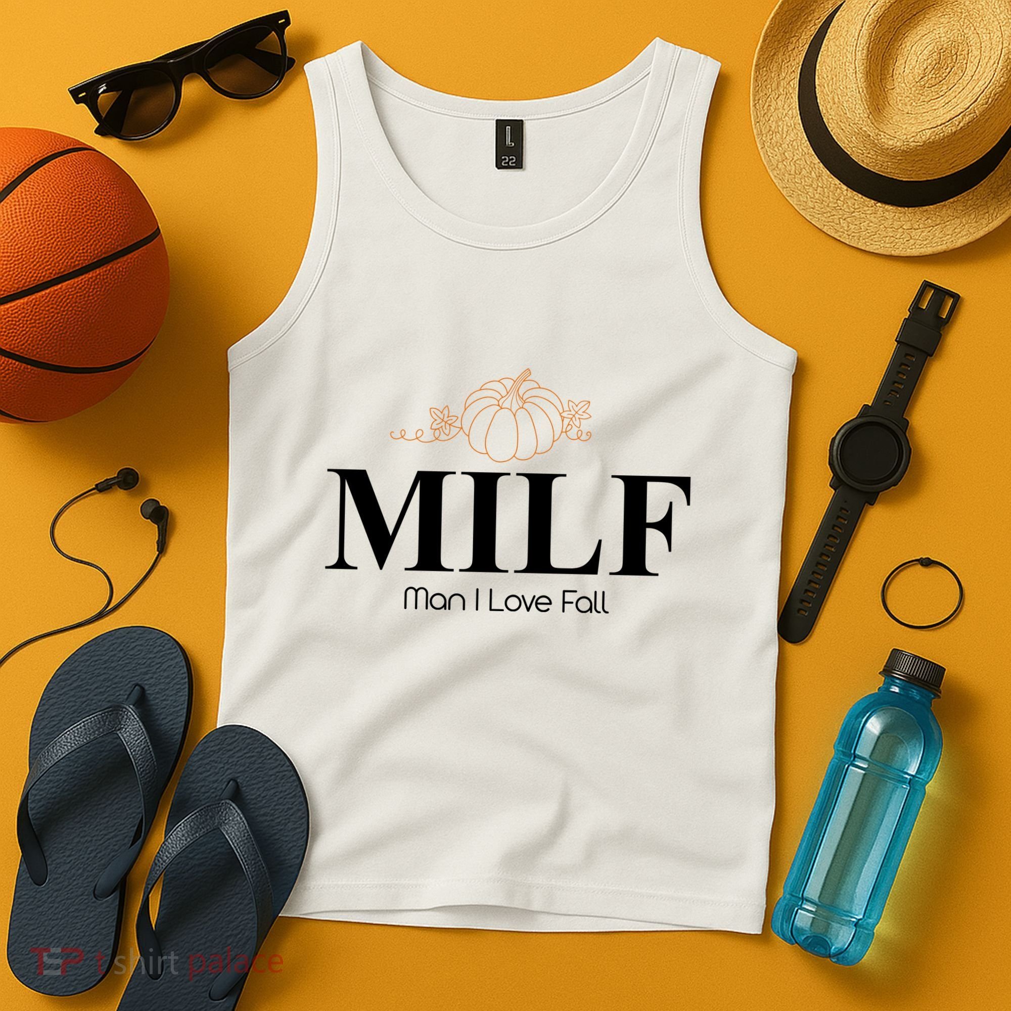 MILF Man I Love Fall October Lover Tank Top