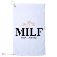 MILF Man I Love Fall October Lover Golf Towel thumb 0