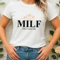 MILF Man I Love Fall October Lover Women's T-Shirt thumb 2