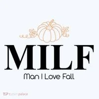 MILF Man I Love Fall October Lover Women's T-Shirt thumb 6