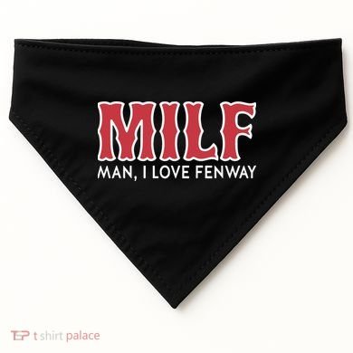 Milf Man I Love Fenway USA-Made Doggie Bandana
