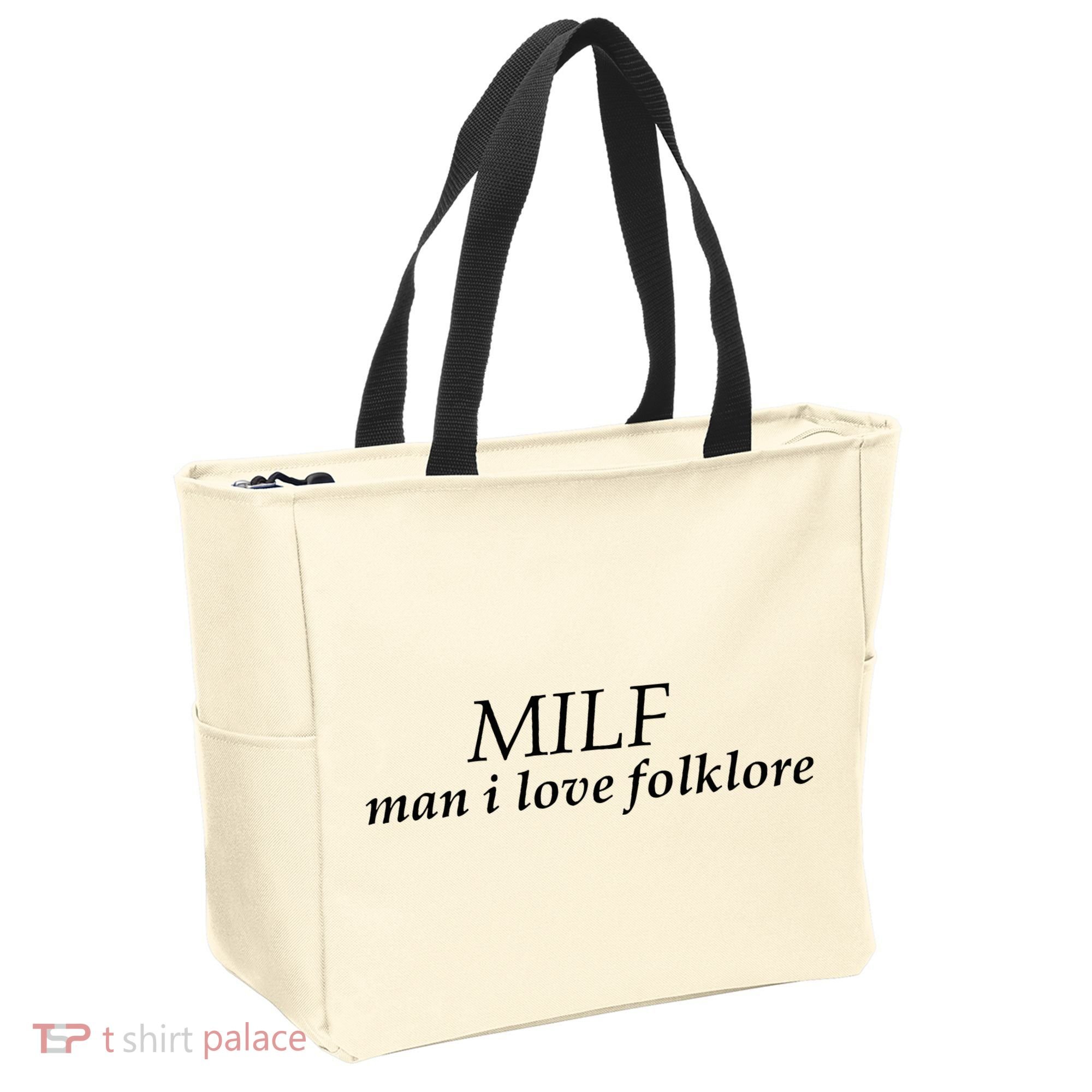 Milf Man I Love Folklore Tote Bag