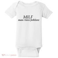 Milf Man I Love Folklore Baby Bodysuit thumb 0