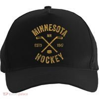 Minnesota Mn Ice Hockey Sticks Five-Panel Snapback Cap thumb 0