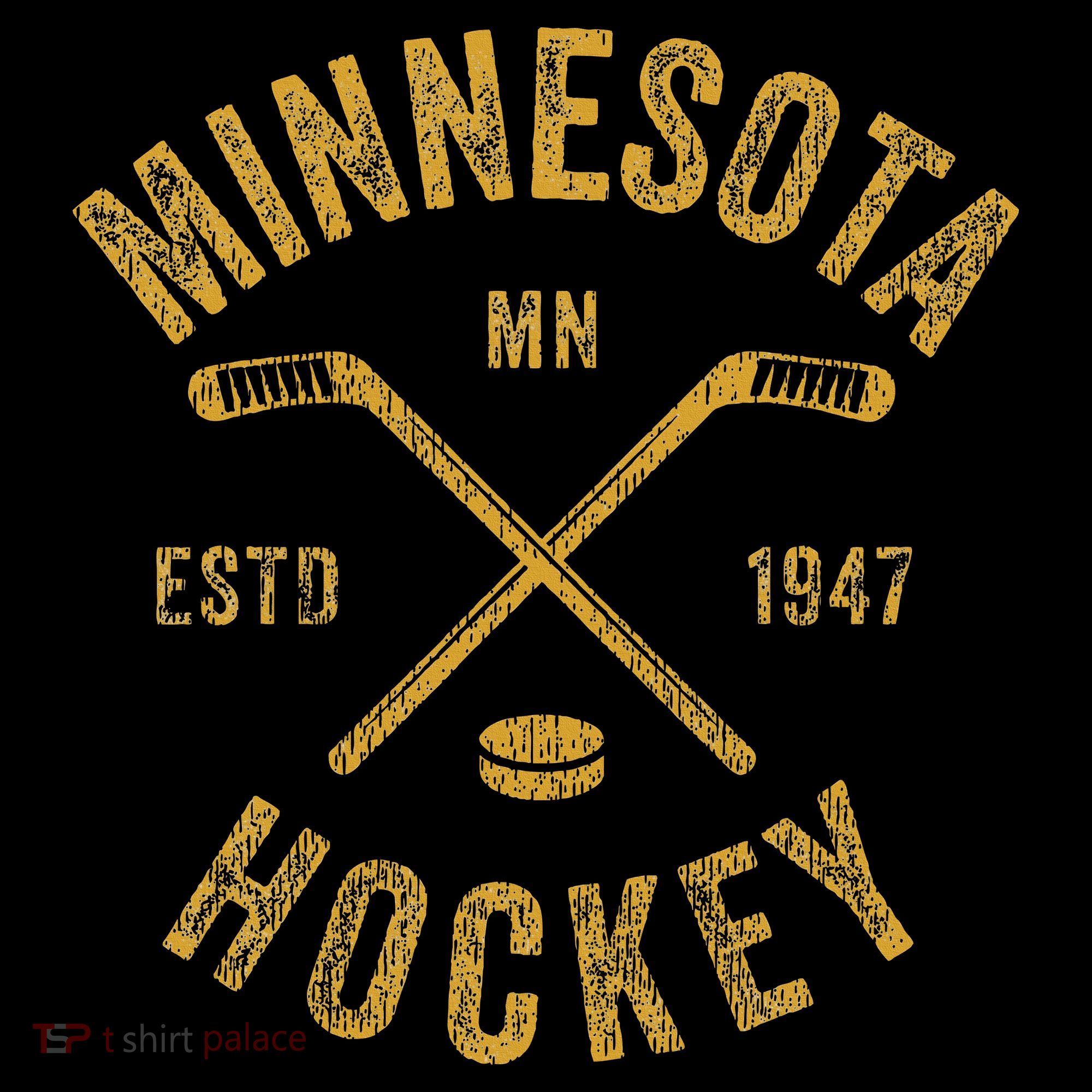 Minnesota Mn Ice Hockey Sticks Mousepad
