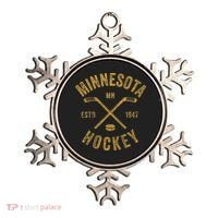 Minnesota Mn Ice Hockey Sticks Ornament thumb 0