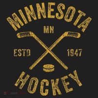 Minnesota Mn Ice Hockey Sticks Hat thumb 2