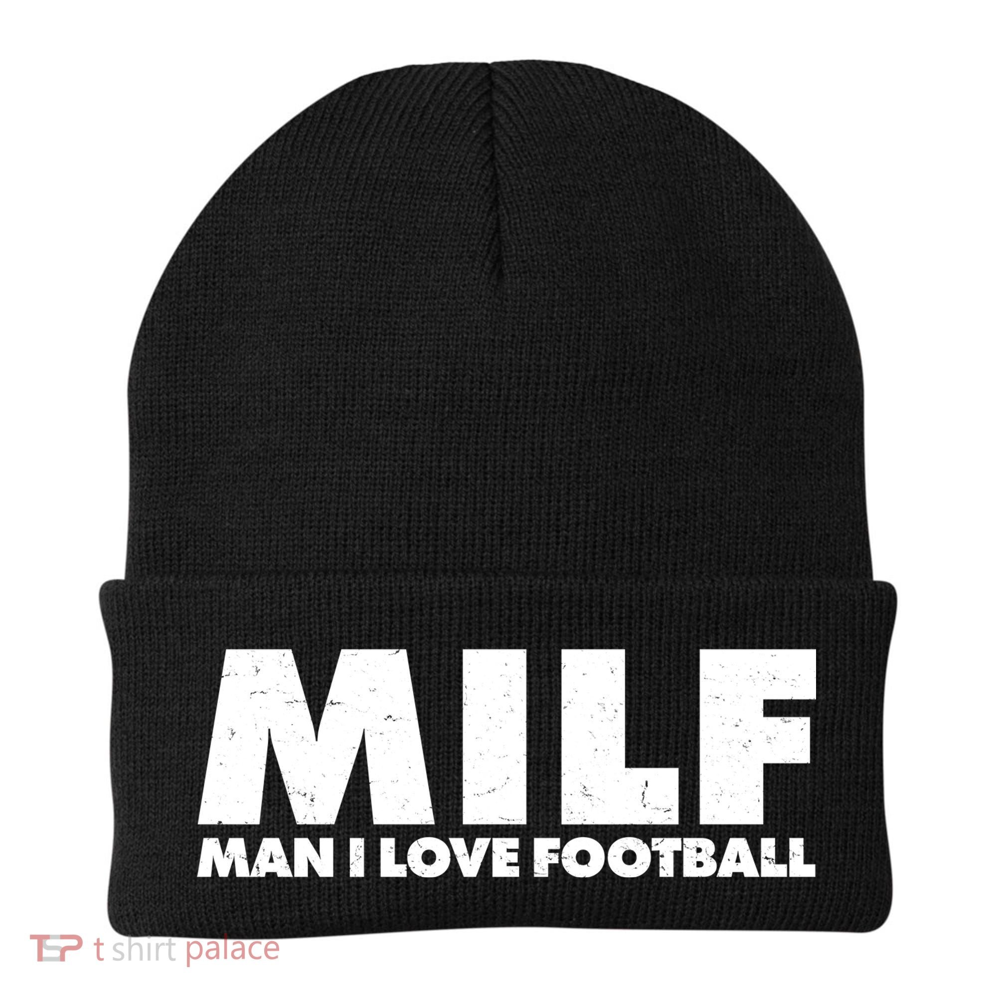 MILF Man I Love Football Beanie