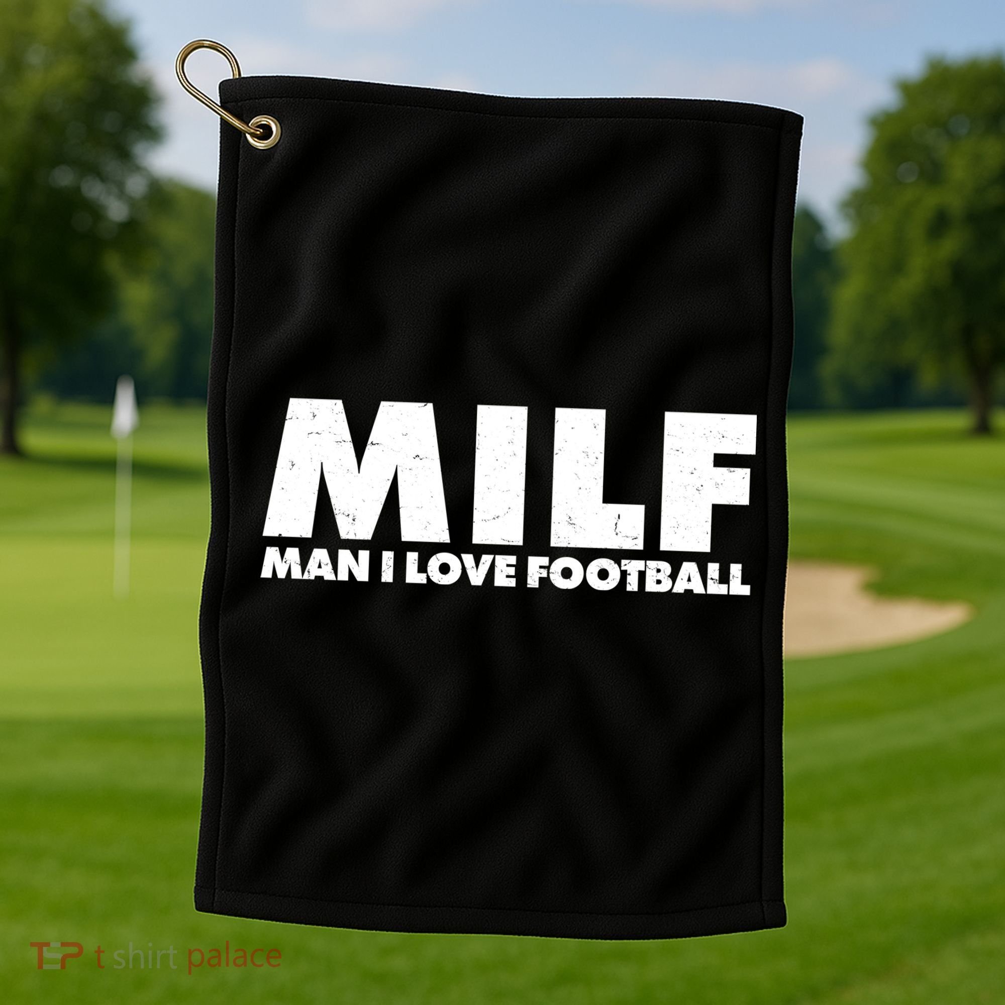 MILF Man I Love Football Golf Towel