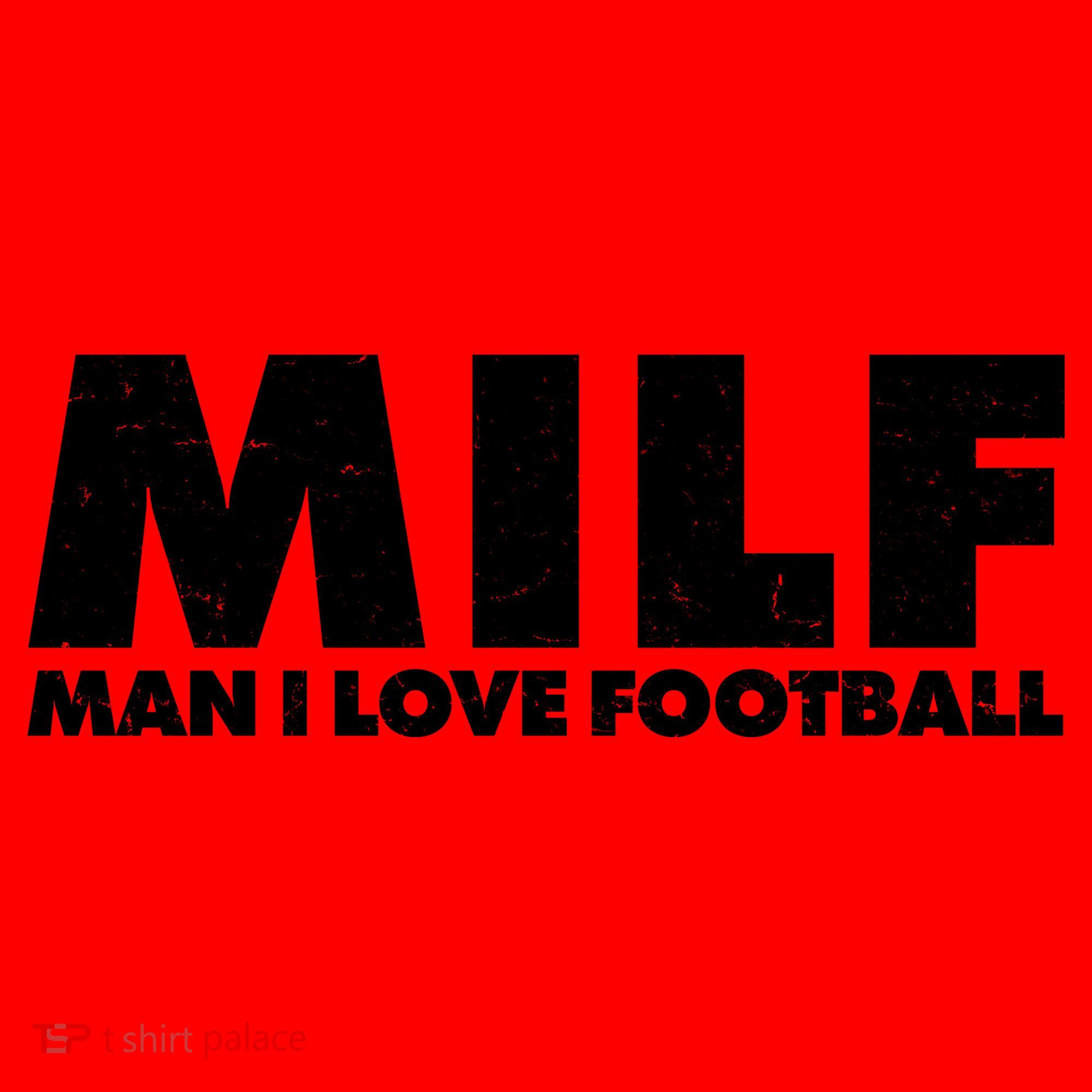 MILF Man I Love Football Santa Hat