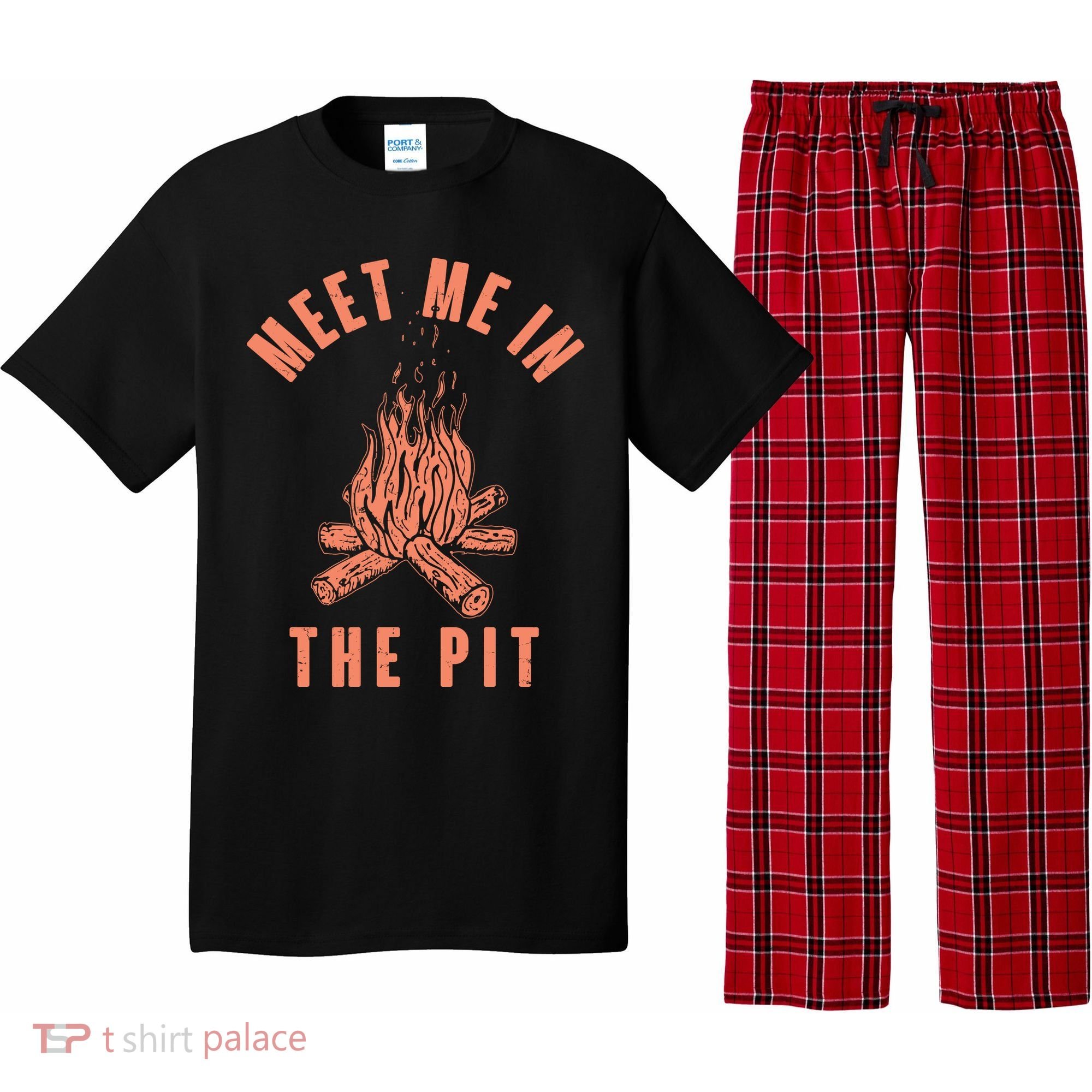 Meet Me In The Pit Campfire Pajama Set