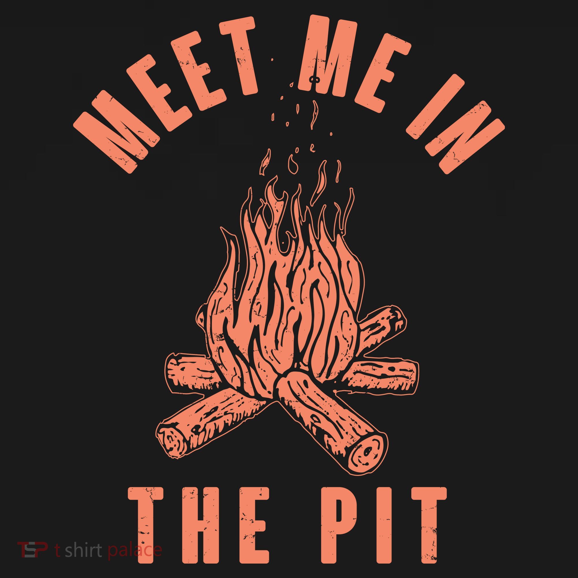 Meet Me In The Pit Campfire Pajama Set