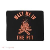 Meet Me In The Pit Campfire Mousepad thumb 0