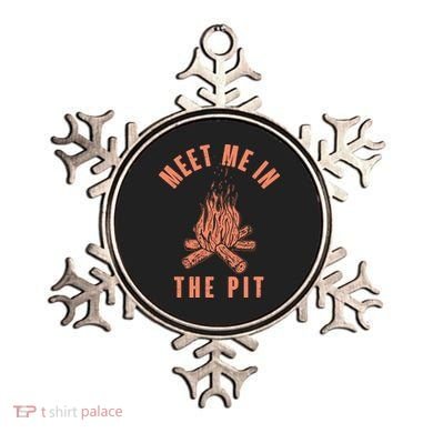 Meet Me In The Pit Campfire Ornament