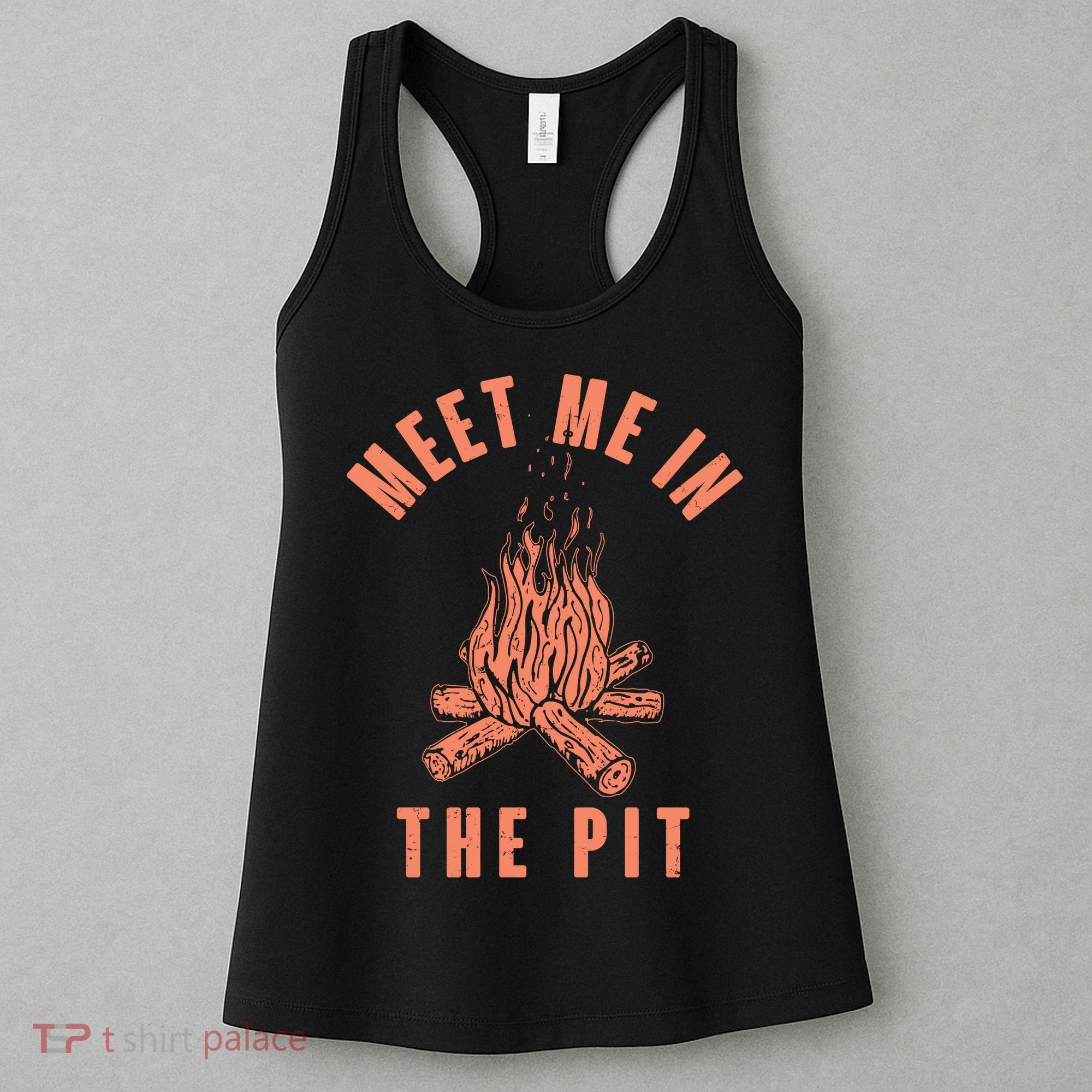 Meet Me In The Pit Campfire Women's Tank Top