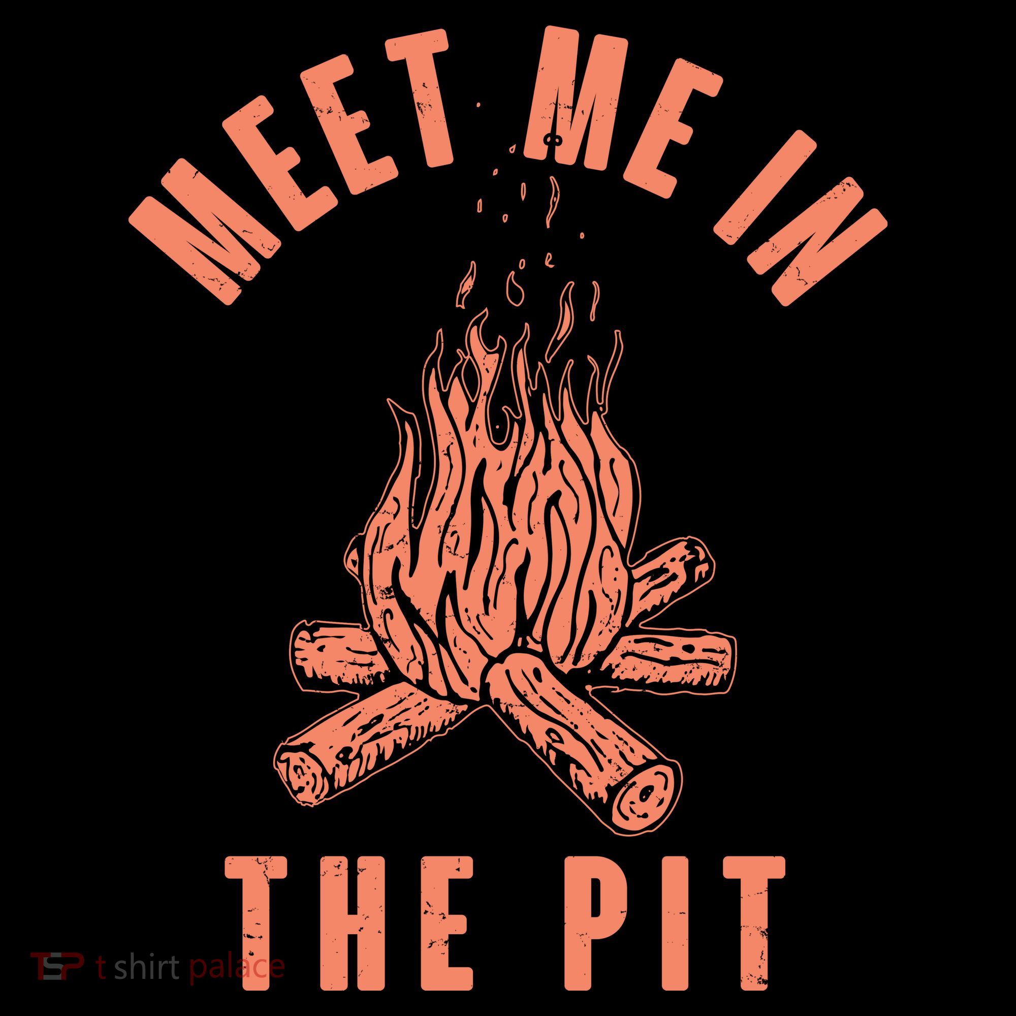 Meet Me In The Pit Campfire Women's Tank Top