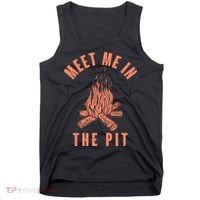 Meet Me In The Pit Campfire Tank Top thumb 0