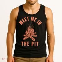 Meet Me In The Pit Campfire Tank Top thumb 3