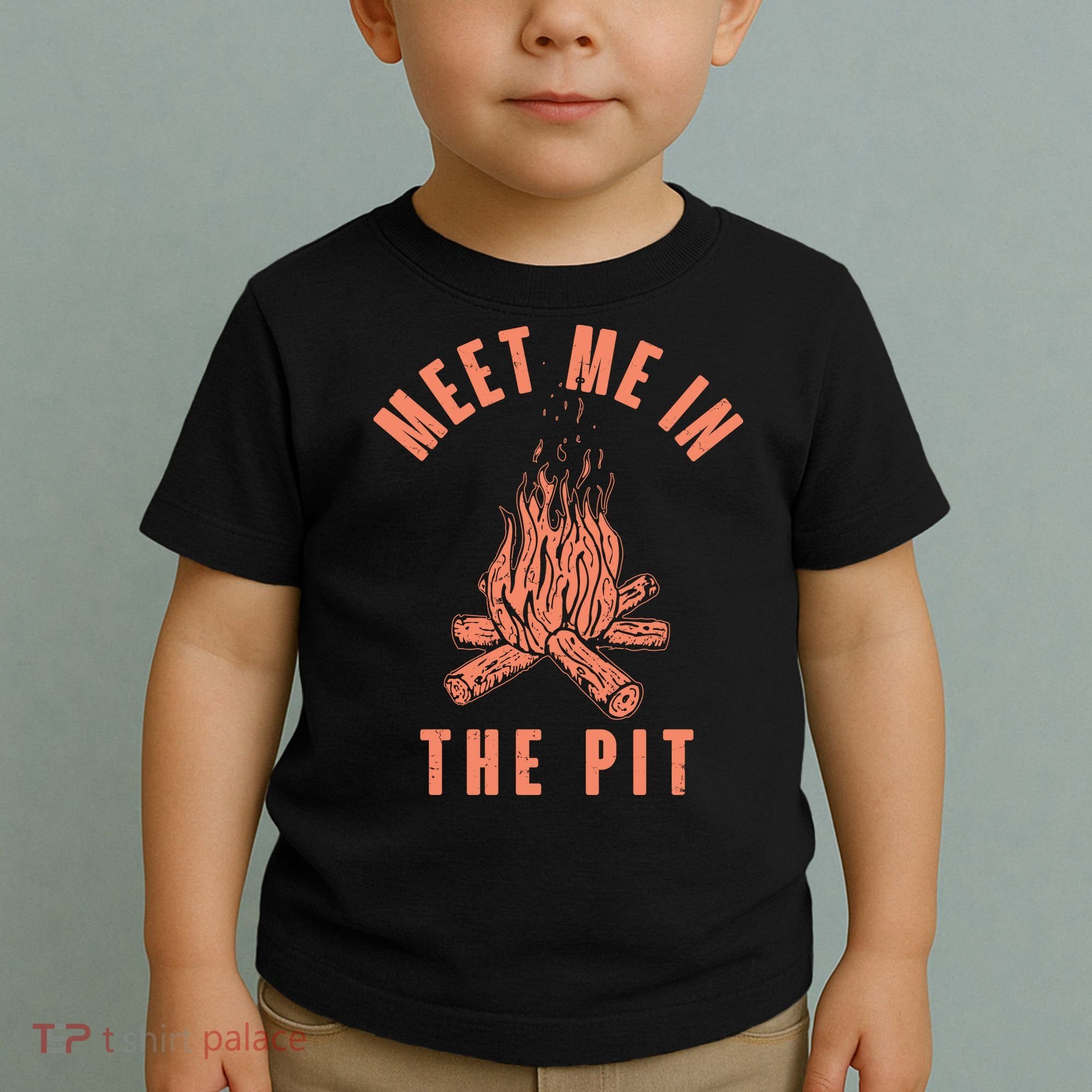 Meet Me In The Pit Campfire Toddler T-Shirt