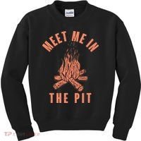 Meet Me In The Pit Campfire Kids Sweatshirt thumb 0