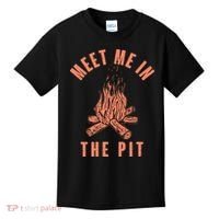 Meet Me In The Pit Campfire Kids T-Shirt thumb 0
