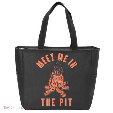 Meet Me In The Pit Campfire Tote Bag