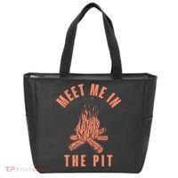 Meet Me In The Pit Campfire Tote Bag thumb 0
