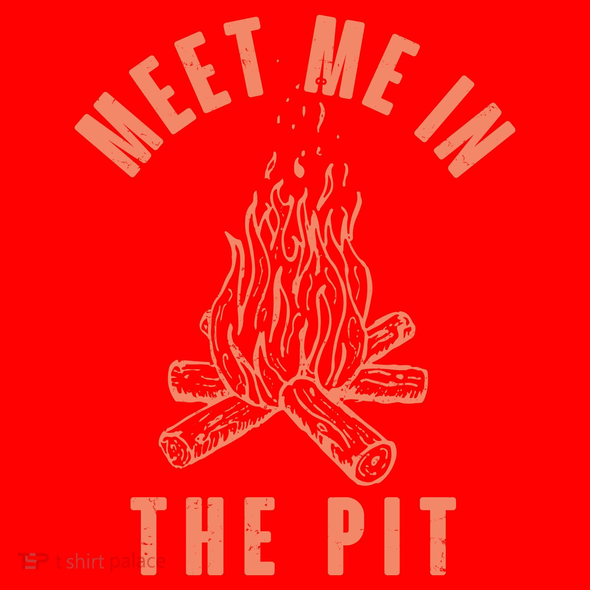 Meet Me In The Pit Campfire Santa Hat