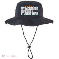 My Mortgage Identifies As A Student Loan College Students Bucket Hat thumb 0