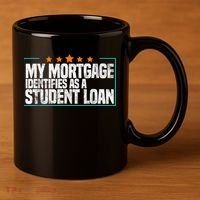 My Mortgage Identifies As A Student Loan College Students 11oz C Handle Ceramic Mug thumb 3