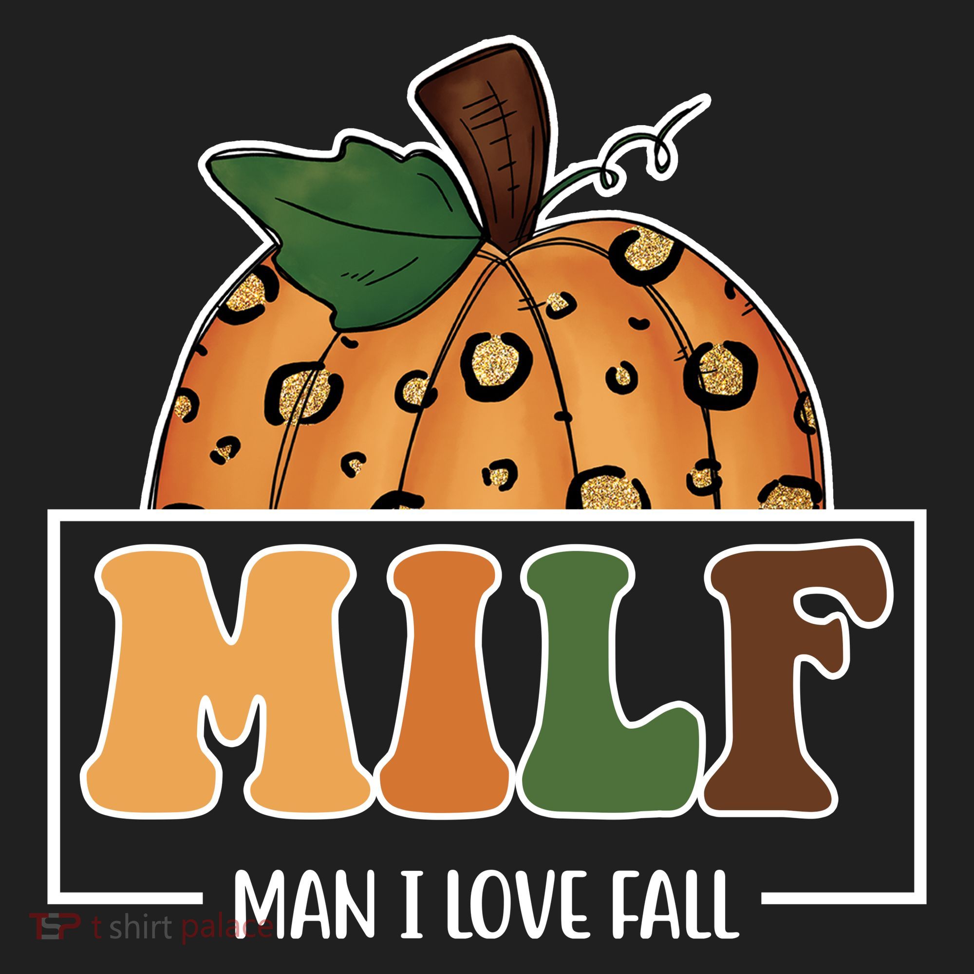MILF Man I Love Fall Pumpkin Funny Women's Sweatshirt