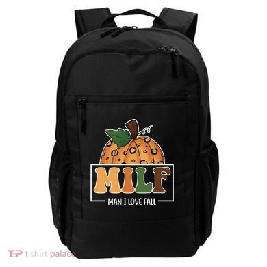 MILF Man I Love Fall Pumpkin Funny Backpack