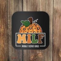 MILF Man I Love Fall Pumpkin Funny Coaster thumb 0