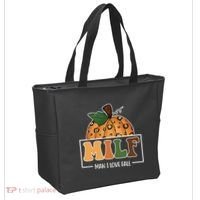 MILF Man I Love Fall Pumpkin Funny Tote Bag thumb 2