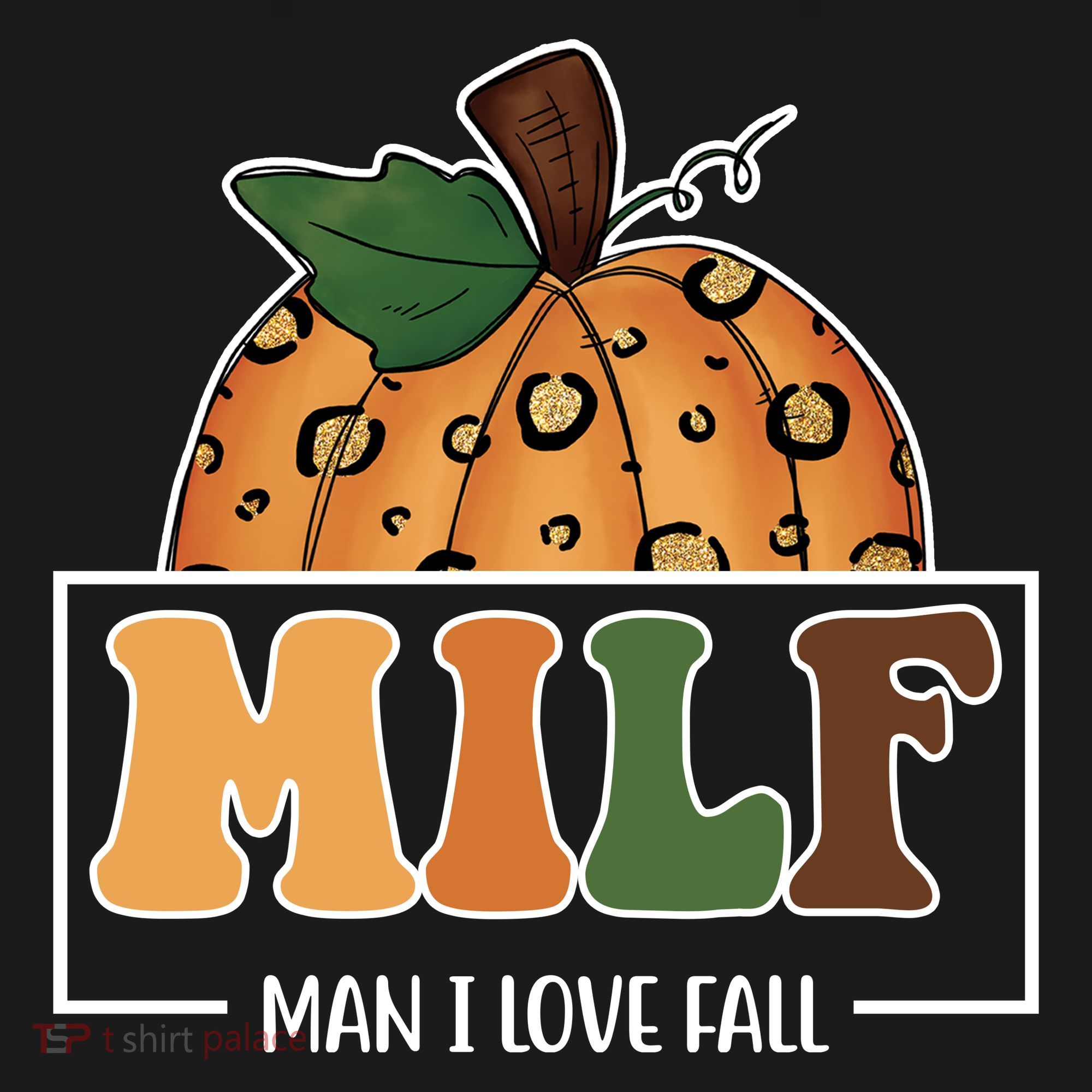 MILF Man I Love Fall Pumpkin Funny Tote Bag