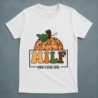 MILF Man I Love Fall Pumpkin Funny T-Shirt thumb 5