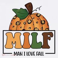 MILF Man I Love Fall Pumpkin Funny T-Shirt thumb 7